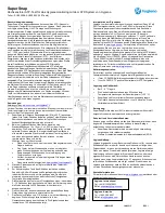 Preview for 8 page of Hygiena SuperSnap SUS3000 Manual