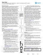 Preview for 10 page of Hygiena SuperSnap SUS3000 Manual