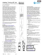 Hygiena UltraSnap US2020 Quick Start Manual preview