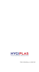 Preview for 16 page of HYGIPLAS F306 Manual