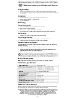 Предварительный просмотр 4 страницы HYGIPLAS J242 Instruction Manual