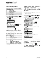 Preview for 14 page of HygroMatik DBV-U126P Operation And Maintenance Instructions