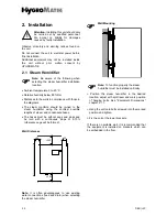 Preview for 35 page of HygroMatik DBV-U126P Operation And Maintenance Instructions