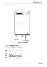 Preview for 14 page of HygroMatik MiniSteam MSE05 Manual