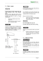 Preview for 17 page of HygroMatik MiniSteam MSE05 Manual