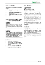 Предварительный просмотр 9 страницы HygroMatik WL-ROL 160-1200 Series Manual