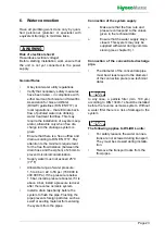 Предварительный просмотр 23 страницы HygroMatik WL-ROL 160-1200 Series Manual