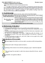 Preview for 14 page of HYKKER 612737 User Manual