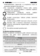 Предварительный просмотр 16 страницы HYKKER SOUND STORM User Manual