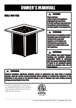 Preview for 1 page of hykolity WH-T28 Owner'S Manual