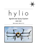 Hylio AgroDrone AG-122 Maintenance Manual preview