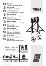 Preview for 1 page of hymer 70094 Assembly And Use Instructions