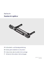 Preview for 1 page of hymer 8501990 Safety And Installation Instructions Manual