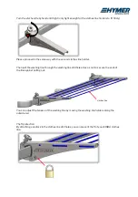 Предварительный просмотр 3 страницы hymer ERIBA Clothes line Quick Start Manual