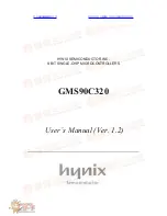 Preview for 1 page of Hynix Semiconductor GMS90C320 40 User Manual