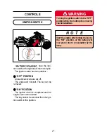 Preview for 22 page of HYOSUNG Aquila Classic Owner'S Manual