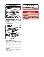 Preview for 36 page of HYOSUNG Aquila Classic Owner'S Manual