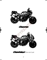 Preview for 3 page of HYOSUNG Comet 650 Manual