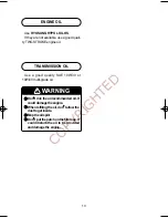 Preview for 14 page of HYOSUNG Rally Manual