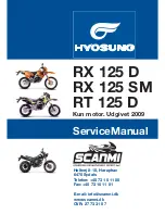 Preview for 1 page of HYOSUNG RT 125 D Service Manual