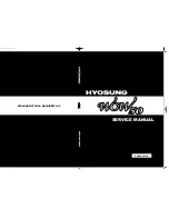 HYOSUNG WOW 50 Service Manual preview