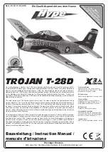 Preview for 1 page of HYPE TROJAN T-28D Instruction Manual