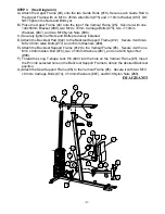 Предварительный просмотр 9 страницы Hyper Extension HOME GYM 50036 Owner'S Manual