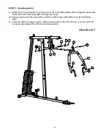 Предварительный просмотр 11 страницы Hyper Extension HOME GYM 50036 Owner'S Manual