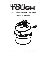 Hyper Tough 8100111 Owner'S Manual preview