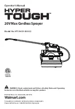 Hyper Tough HT19-401-003-22 Operator'S Manual preview