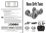 Preview for 1 page of HYPER TOY COMPANY Nano Drift Twist Quick Start Manual