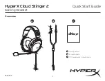 Preview for 1 page of Hyper HyperX Cloud Stinger 2 Quick Start Manual