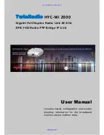 Hypercable TwinRadio HYC-Wi 2000 User Manual preview