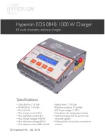 Hyperion EOS 0840i Manual preview