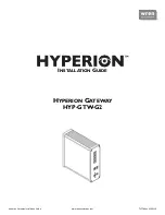 Preview for 1 page of Hyperion HYP-GTW-G2 Installation Manual