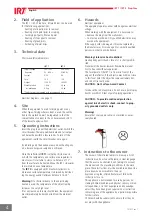 Preview for 4 page of Hyperion IRT 1 PrepCure Assembly, Operation & Spares Manual