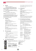 Preview for 8 page of Hyperion IRT-UVA 1 PrepCure 3 Digital Assembly, Operation And Spares Manual