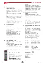 Preview for 20 page of Hyperion IRT-UVA 1 PrepCure 3 Digital Assembly, Operation And Spares Manual