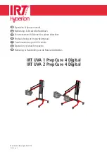 Hyperion IRT UVA 1 PrepCure 4 Digital Operation & Spares Manual preview