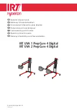 Hyperion IRT UVA 1 PrepCure 4 Digital Operation & Spares Manual предпросмотр