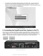 Preview for 5 page of HyperSound Clear 500P Instructions For Use Manual