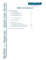 Preview for 2 page of Hypertec BioDisk Quick User Manual