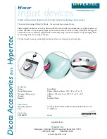 Hypertec Dicota Z12568ZHY Datasheet preview