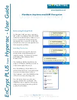 Preview for 4 page of Hypertec EnCrypt PLUS User Manual