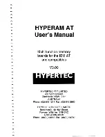 Preview for 2 page of Hypertec HYPERAM AT User Manual