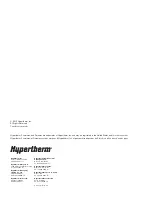 Preview for 20 page of Hypertherm Duramax 15 Degrees Field Service Bulletin