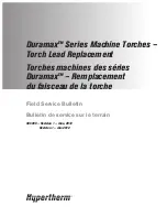 Hypertherm Duramax 228730 Field Service Bulletin preview