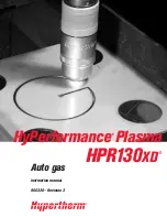 Hypertherm HyPerformance HPR130XD Instruction Manual preview