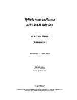 Preview for 3 page of Hypertherm HyPerformance HPR130XD Instruction Manual