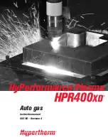 Preview for 1 page of Hypertherm HyPerformance Plasma HPR400 Instruction Manual